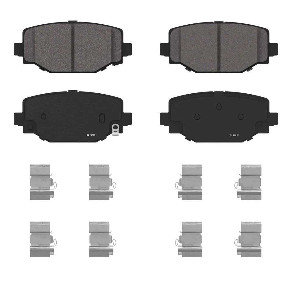 For Jeep Grand Cherokee 23-24 Wagner QuickStop Ceramic Rear Disc Brake Pads - Image 2 of 3