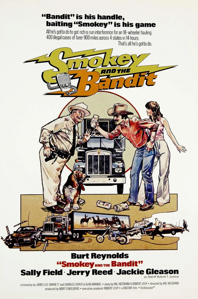 SMOKEY AND THE BANDIT Movie POSTER
