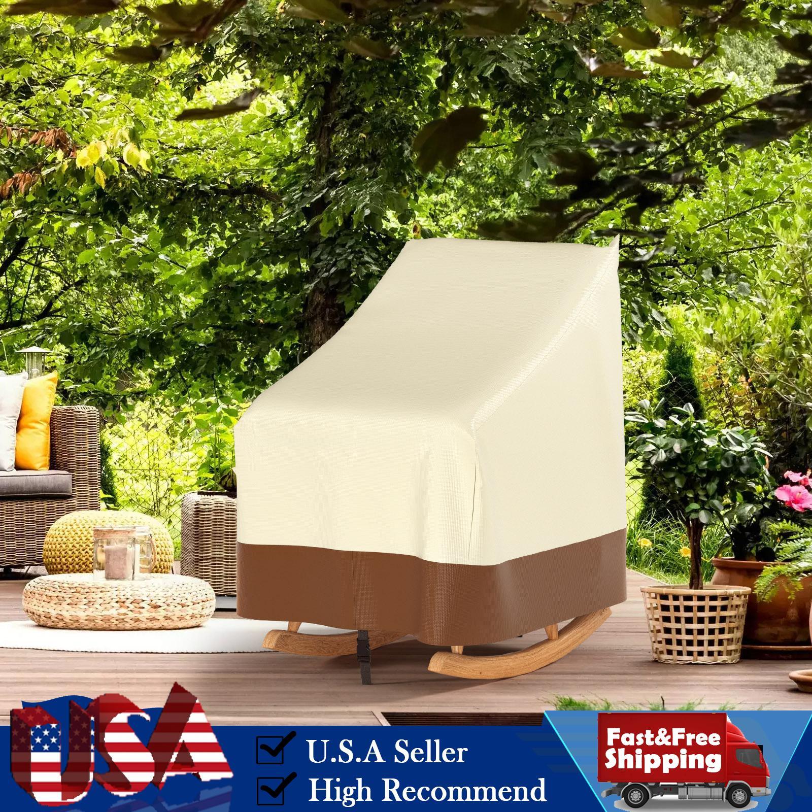 Cover Rocking Chair Covers For Outdoor Furniture Waterproof