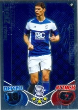 2010-2011 TOPPS MATCH ATTAX Star signing Foil card- Birmingham City-Mikola Zigic