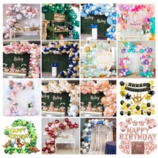 Confetti Latex Balloon Arch Kit Garland Wedding Baby Shower Birthday Party Decor