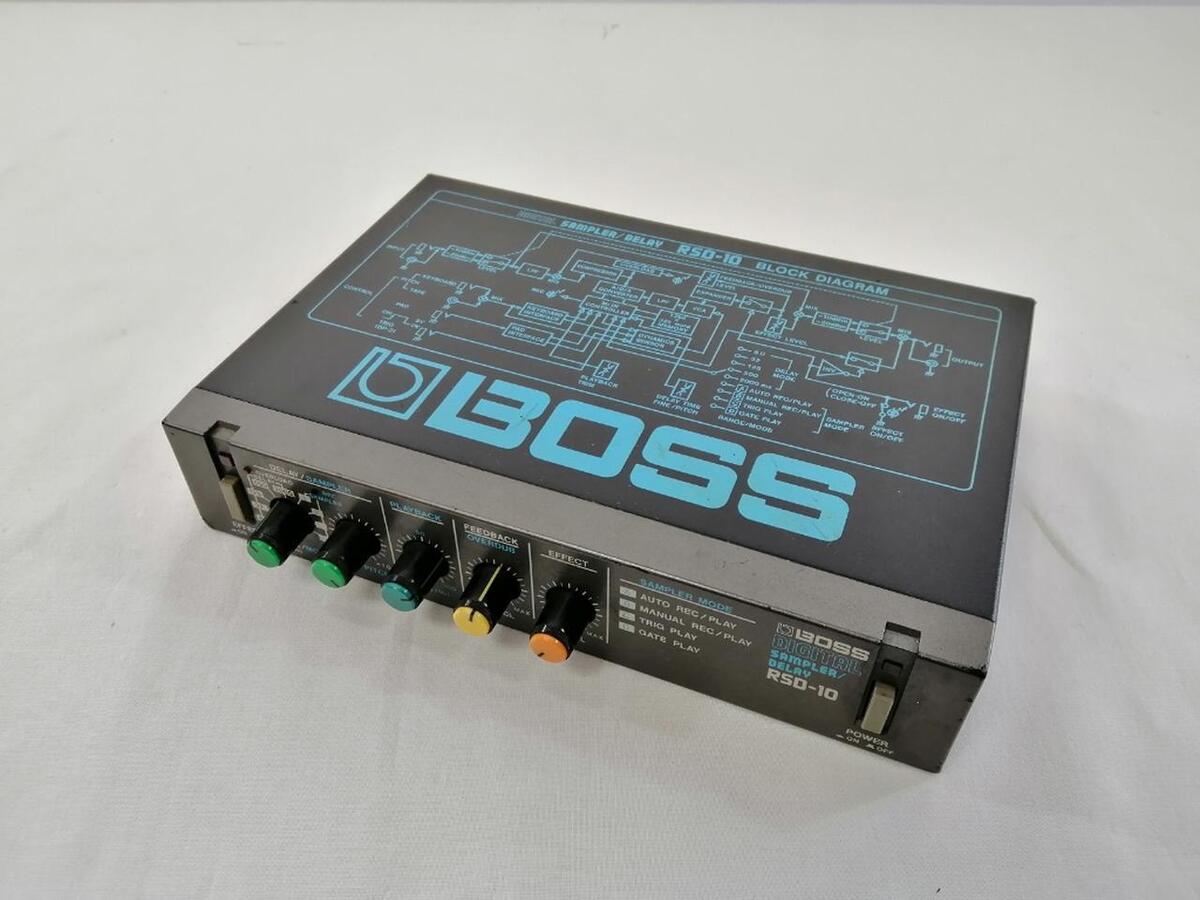 BOSS RSD-10 Digital Sampler Delay Guitar Effect Micro Rack BOSS RSD-10 Digital Sampler Delay Guitar Effect Micro Rack