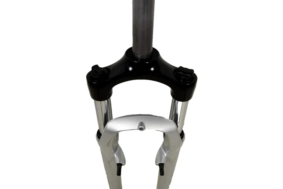 Suntour XCT 26" MTB Suspension Fork 255mm 1" 25.4mm Steerer V Brake Silver 80mm - Image 3 of 4