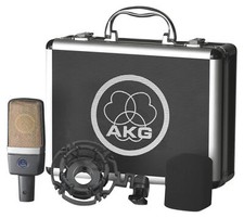 AKG C214 Microfono professionale a condensatore da studio a grande diaframma registrazione microfono