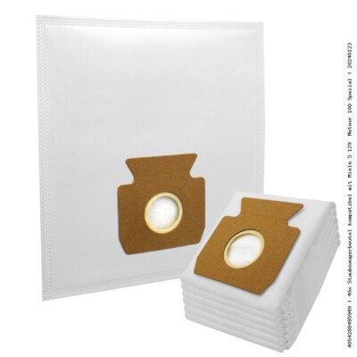 10x Staubsaugerbeutel kompatibel mit Miele DE LUXE S125, AirClean S125