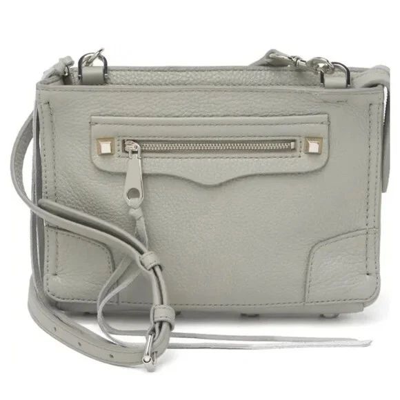 Rebecca minkoff regan satchel best sale grey
