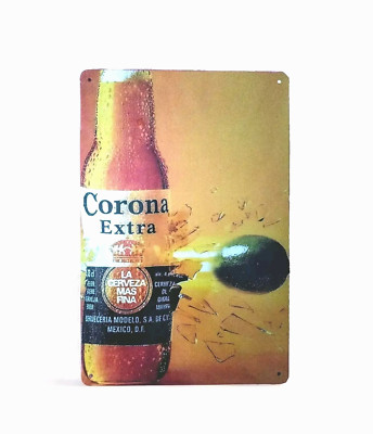 Blech- Metallschild - *CORONA EXTRA* - 20 x 30 cm -Vorgelocht -NEU & OVP!!!