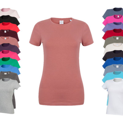 SF Women DAMEN T-SHIRT LANG GESCHNITTEN -Women´s Feel Good Stretch T- Neu SF121