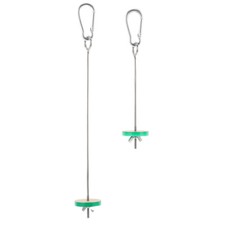 2PCS Veggies Skewer Holders Fruit Fork Hanging Bird Feeder Parakeet Foraging Toy