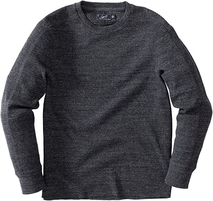 Свитер-рубашка с длинными рукавами Greyers с круглым вырезом и вафельным вырезом 4990₽