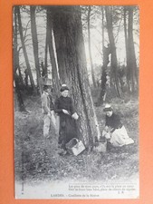 cpa Arjuzanx Métier LANDES RÉSINIERS LANDAIS Cueillette de la RÉSINE