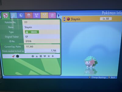 shiny shaymin pokemon Strahlender Diamant & Glänzende Perle Max IV