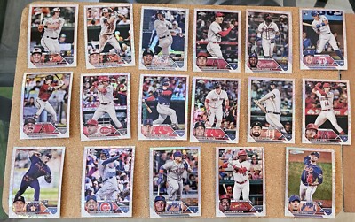 2023 Topps Logofractor Complete Your Set!! Updated Base Prices Big Savings!!!!
