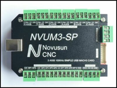 New 3Axis USB MACH3 Card 100KHz CNC Stepper Motor Driver Motion Controller Board