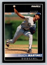 💎1992 Pinnacle Baseball #429 Ramon Martinez - Los Angeles Dodgers💎