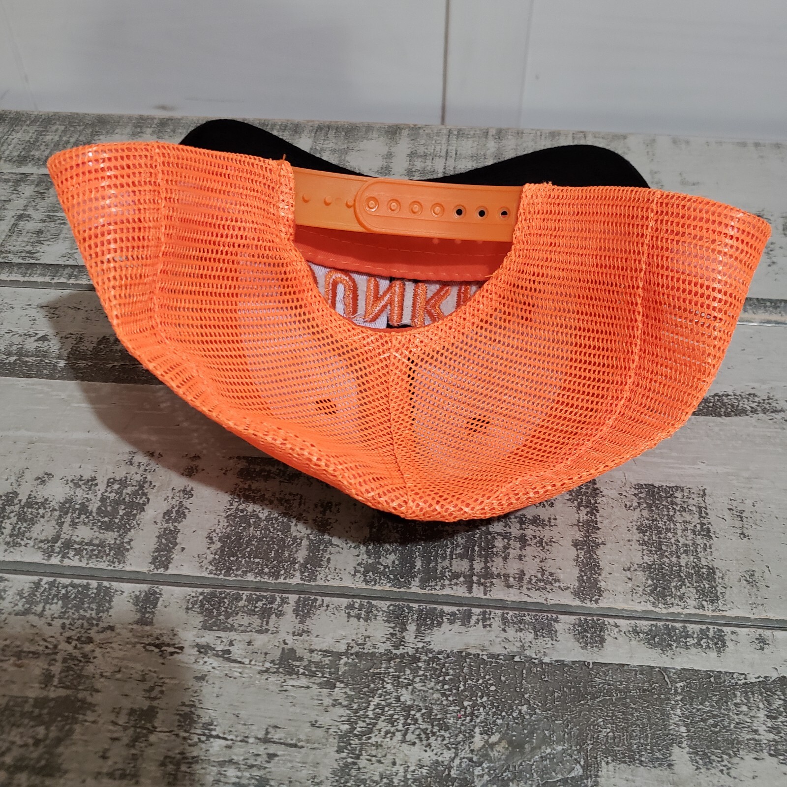 DUNKIN' DONUTS Hat Cap Snapback Mesh Trucker Unisex 1 Size Fits Most Halloween 