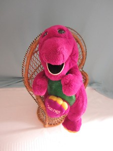 peluche de barney