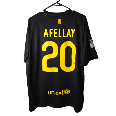 Nike Dri-Fit Black FC Barcelona Ibrahim Afellay #20 Football Men's