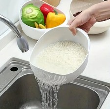 Coladores coladores para lavadora de arroz cuenco de cocina para limpiar verduras, frutas, pastas