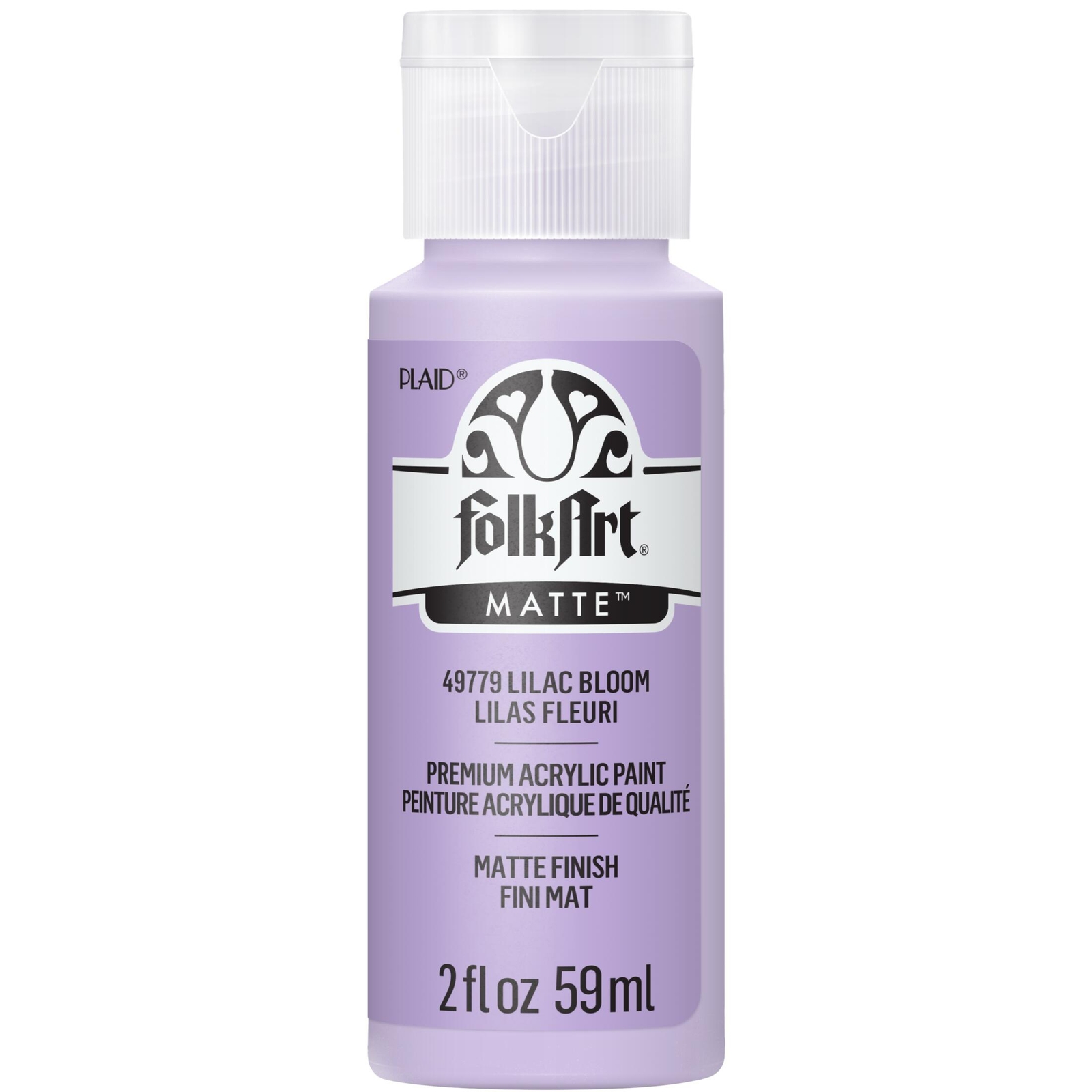 FolkArt Matte Acrylic Paint 2oz-Lilac Bloom - 3 Pack