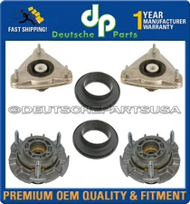 PORSCHE 997 911 Front + Rear Suspension Strut Shock Mount Mounts + Bearings SET