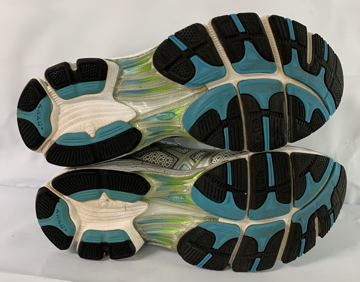 Asics Gel Kayano 17 T150N Women's Size Teal White Silver Running