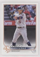 2022 Topps Update Advanced Stat Back 163/300 Aledmys Diaz #US289 wq8