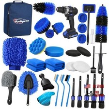 34pcs Car Detailing Kit Car Detailing Brush Set Car Wash Cleaning 34pcs Blue 34pcs Car Detailing Kit Car Detailing Brush Set Car Wash Cleaning 34pcs Blue
