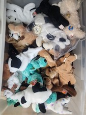Ty Beanie Babies Lot of 4 Dogs Set