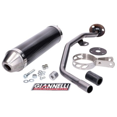 Giannelli Endschalldämpfer Carbon für Peugeot XPS TL 50 (2006-2007) XPS XSM RYZ