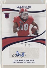 2019 Panini Immaculate Collegiate Auto Blue /25 Deandre Baker #74 Auto z4k