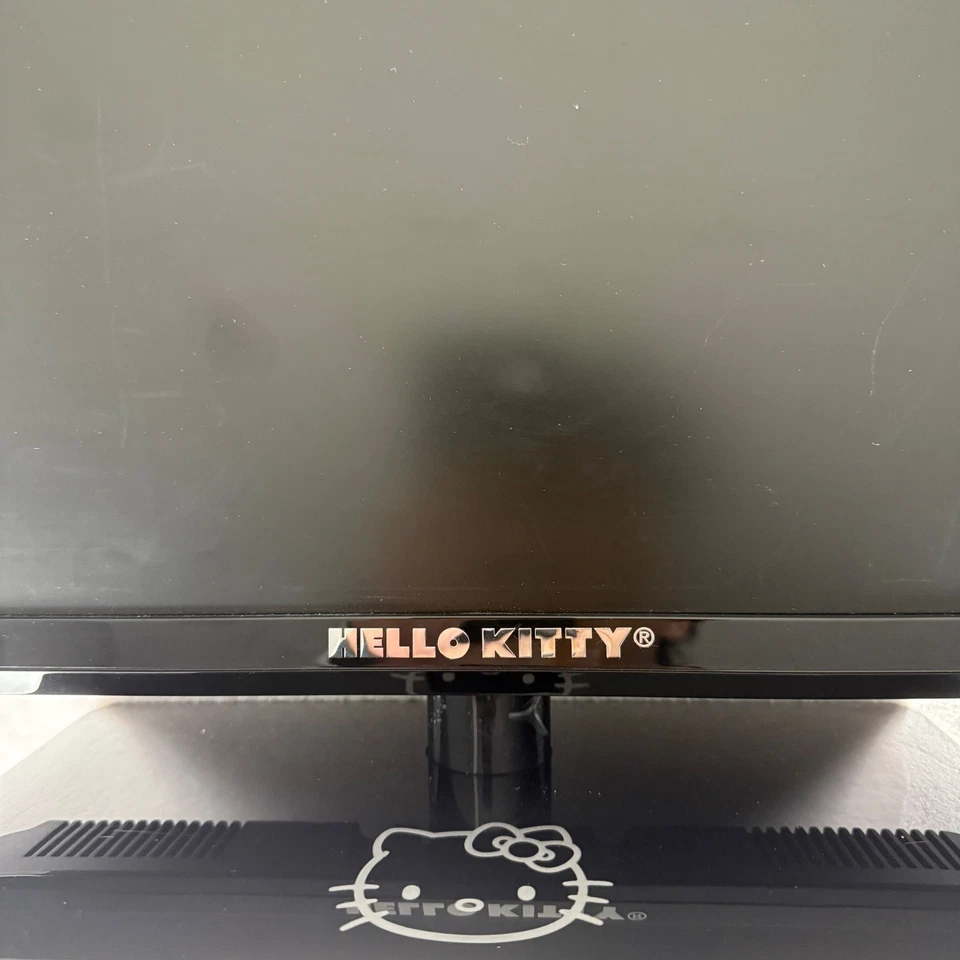 Hello Kitty Sanrio 19 Inch LED TV Monitor 2013 KT2219MBY Pink Bow Anime Cute - Image 4 of 4
