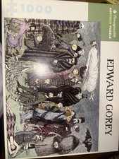 Pomegranate Puzzle, "Untitled" 1965, by Artist Edward Gorey, 1000 Pc