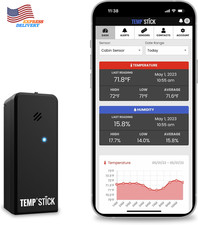 Temp Stick Remote Wifi Temperature Humidity Sensor Data Logger 24/7 Monitor US