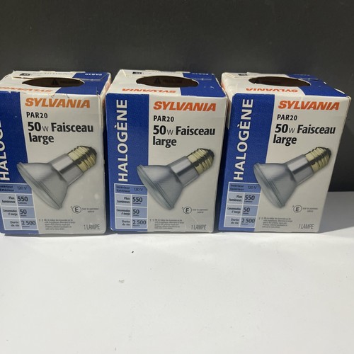 2 Sylvania PAR20 Capsylite 30 degree 50W Flood bulbs - Picture 3 of 6