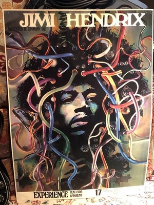 Jimi Hendrix - Presented by Lippmann + Rau - German Concert Poster