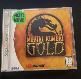 MORTAL KOMBAT GOLD (HOT NEW) SEGA DREAMCAST (DC) CIB COMPLETE! TESTED EXCELLENT