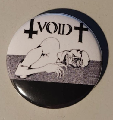 1x Void Button Hardcore Punk HC D.C. Hardcore Metal Crossover Post Hardcore