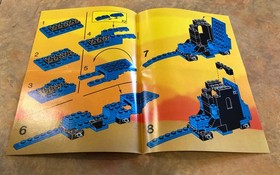 Vintage LEGO 6055 Prisoner Convoy instruction manual only Legoland Castle