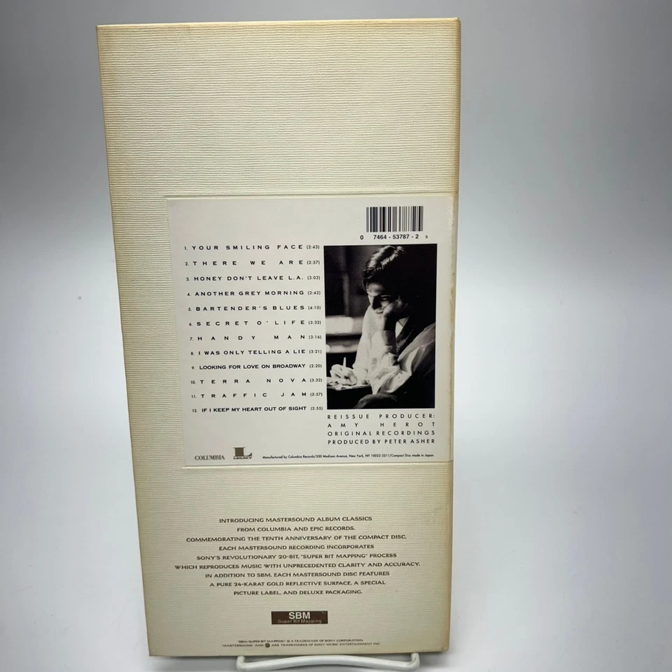 James Taylor - JT CD 1987 Limited Edition Master Sound Rock Columbia - Image 2 of 4