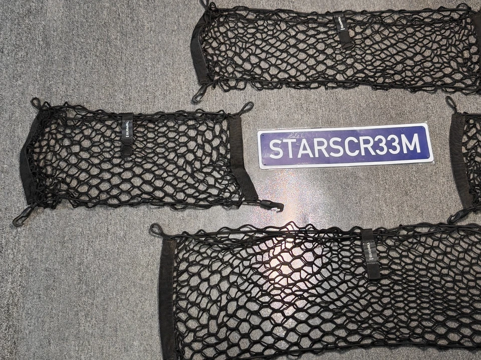 Redes de carga traseras delanteras, laterales y traseras originales Subaru Forester 2003-2008 Foto 2 de 4