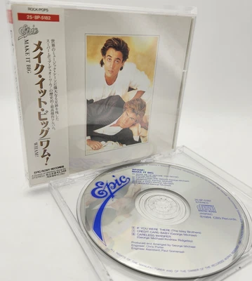 WHAM! Make It Big Japan 2ª Edición CD 25•8P-5182 con OBI George Michael 1989 - Imagen 1 de 4