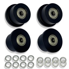 Upgraded Machined Wheels/Rollers Compatible with Total Gym,Parts for 1000,110...