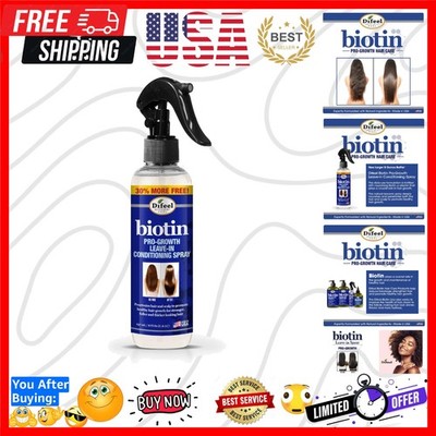 Pro-Growth Biotin Leave in Conditioning Treatment 8 oz. - Large Bottle