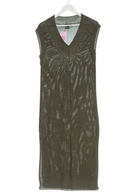 MASSIMO DUTTI Robe en maille tricotées Dames Robe T EU 38 kaki style décontracté - Photo 1/4