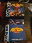 Nintendo Metroid II: Return of Samus W/ Box  & Manual~  No Cartridge Game Boy