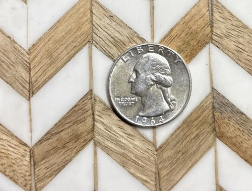 1 Circulated Washington 90 % Silver Quarter