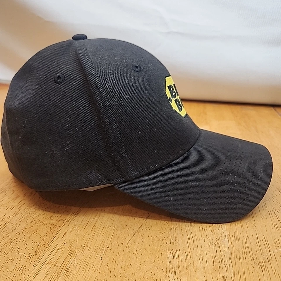 Gorra negra Richard Petty Motorsports #43 Best Buy logotipo bordado ajustada M/L Foto 4 de 4