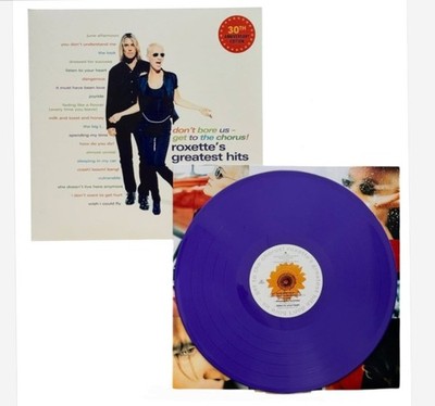 SEALED PURPLE VINYL Roxette  Dont Bore Us Get To The Chorus Greatest Hits Rsd