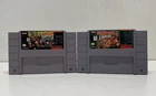 Donkey Kong Country + Donkey Kong Country 2: Diddy's Kong Quest - Super Nintendo